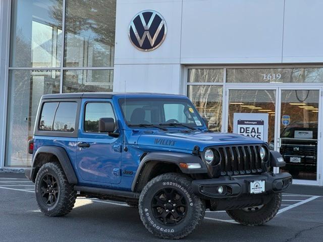 used 2021 Jeep Wrangler car, priced at $26,491