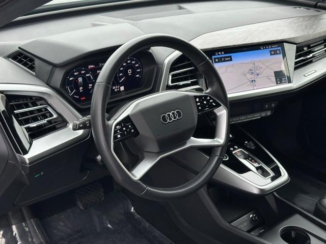 used 2024 Audi Q4 e-tron car, priced at $31,992
