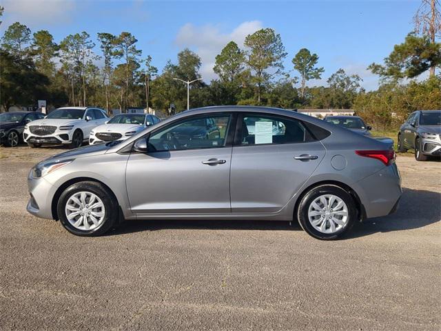 used 2021 Hyundai Accent car, priced at $15,000