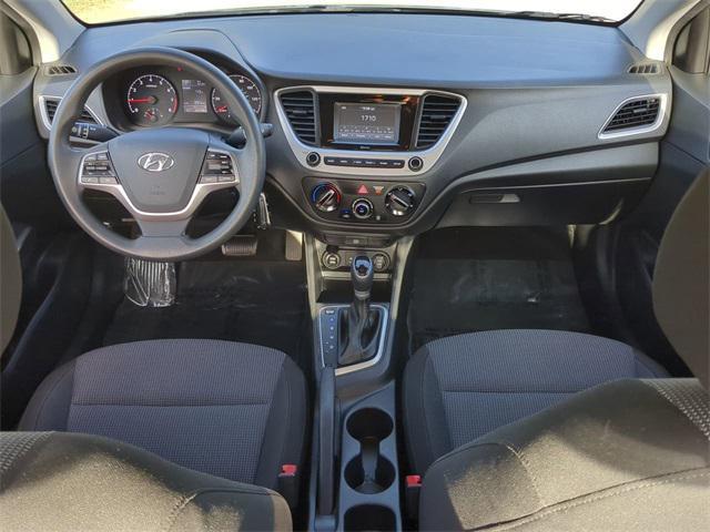 used 2021 Hyundai Accent car, priced at $15,000