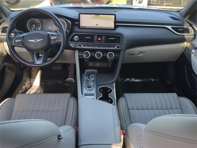 used 2022 Genesis G70 car, priced at $28,900