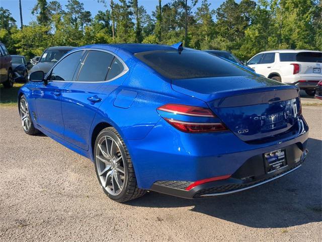 used 2022 Genesis G70 car, priced at $28,900