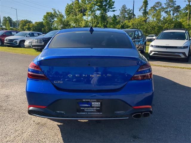 used 2022 Genesis G70 car, priced at $28,900