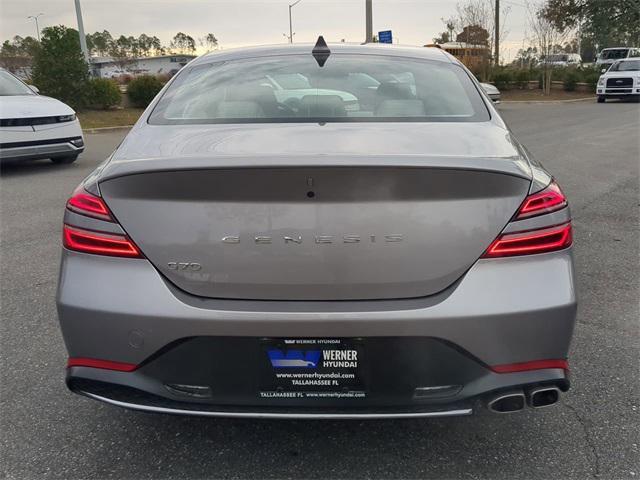 used 2023 Genesis G70 car, priced at $32,000