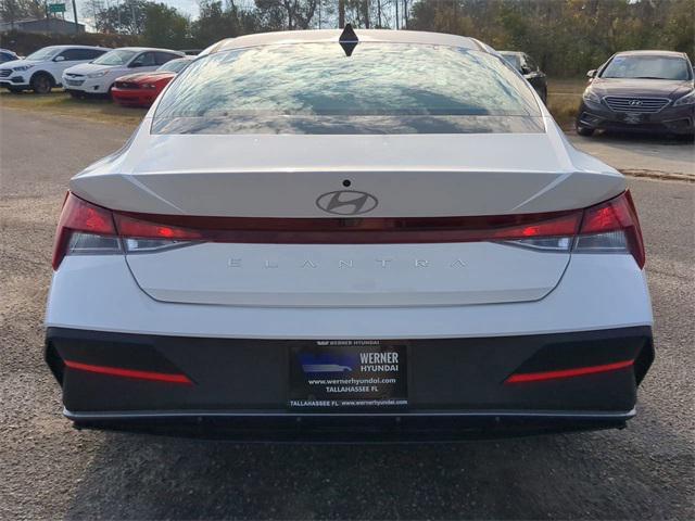 new 2025 Hyundai Elantra car, priced at $25,160