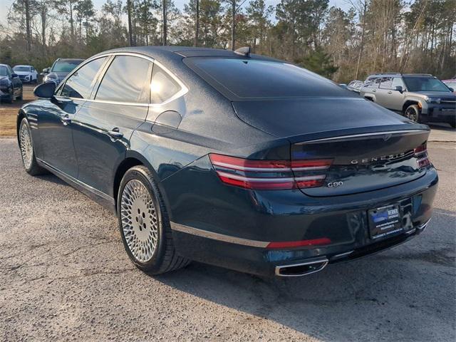 used 2022 Genesis G80 car, priced at $36,500