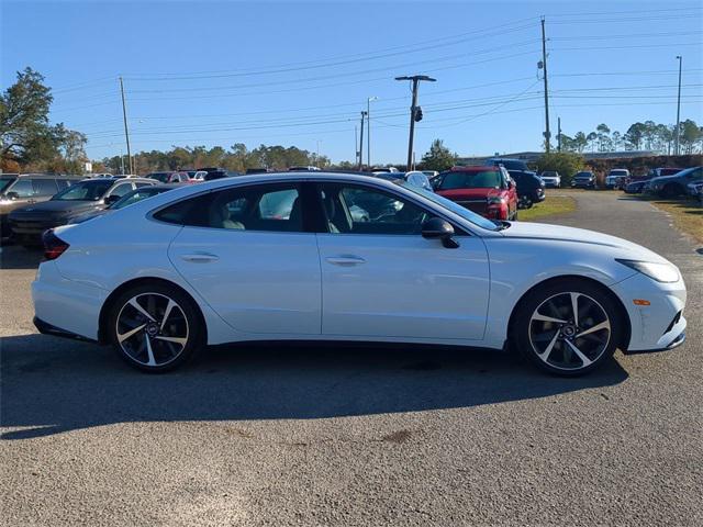 used 2021 Hyundai Sonata car, priced at $20,282