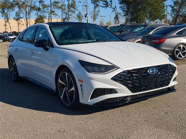 used 2021 Hyundai Sonata car, priced at $20,282