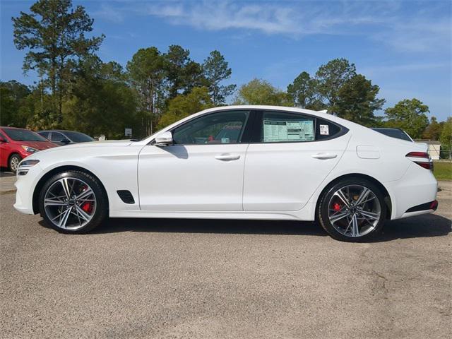 new 2024 Genesis G70 car, priced at $55,454