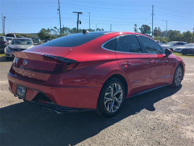 used 2021 Hyundai Sonata car, priced at $18,900