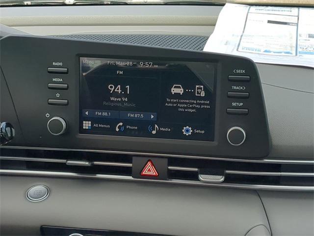 new 2025 Hyundai Elantra car, priced at $23,107