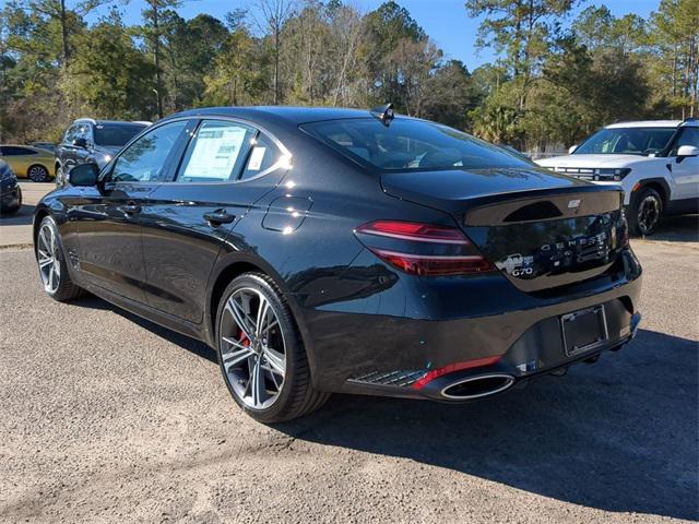 new 2024 Genesis G70 car, priced at $55,580