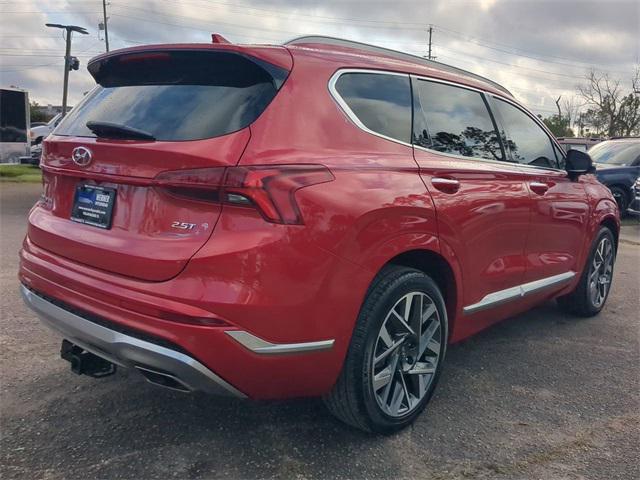 used 2022 Hyundai Santa Fe car, priced at $27,900