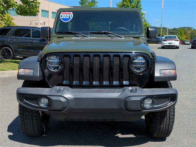 used 2021 Jeep Wrangler car