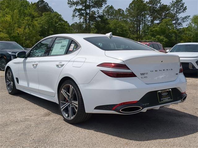 new 2024 Genesis G70 car, priced at $50,688