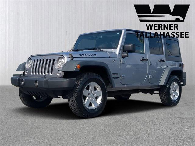 used 2018 Jeep Wrangler JK Unlimited car, priced at $25,500