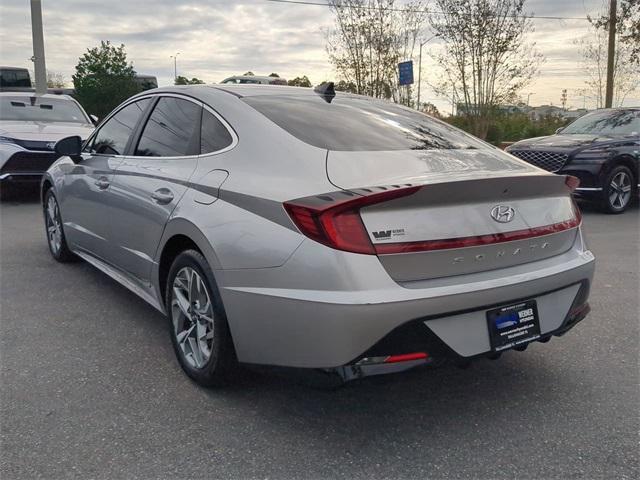 used 2021 Hyundai Sonata car, priced at $21,346