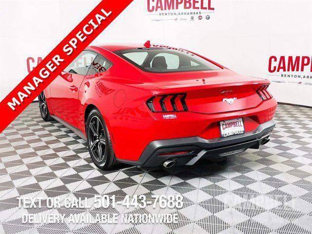 used 2024 Ford Mustang car, priced at $25,609