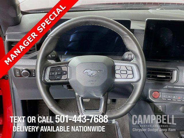 used 2024 Ford Mustang car, priced at $25,609