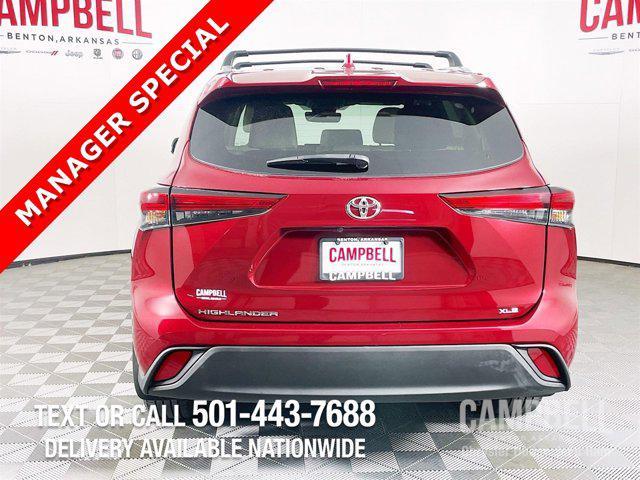 used 2021 Toyota Highlander car, priced at $27,516