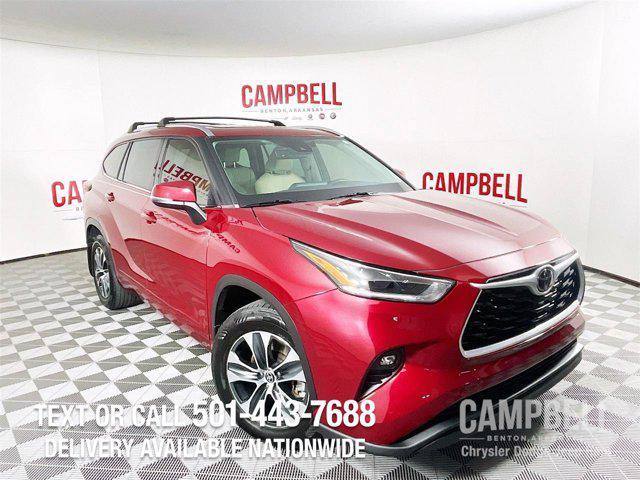 used 2021 Toyota Highlander car, priced at $30,516