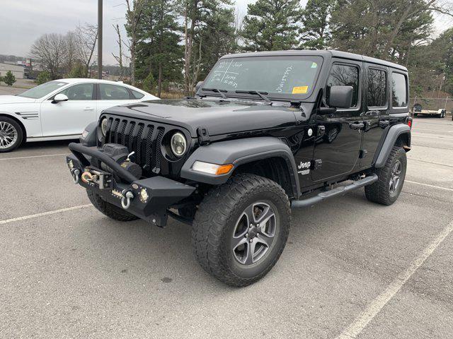 used 2018 Jeep Wrangler Unlimited car, priced at $26,345