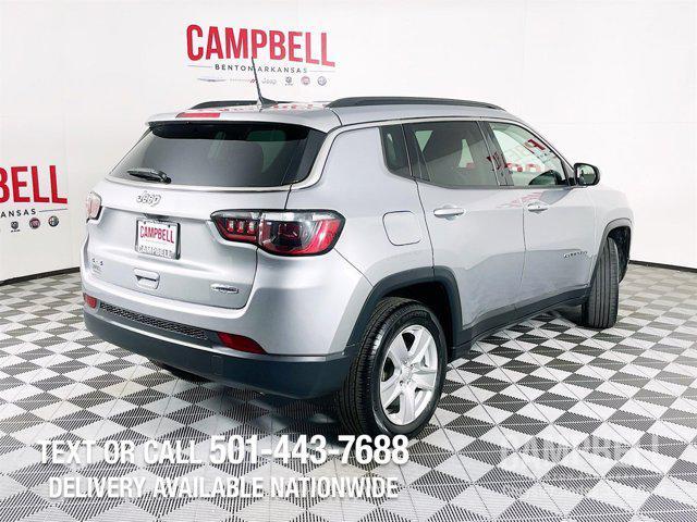 used 2022 Jeep Compass car, priced at $21,744