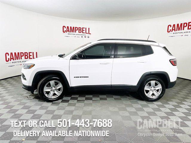 used 2022 Jeep Compass car, priced at $18,972