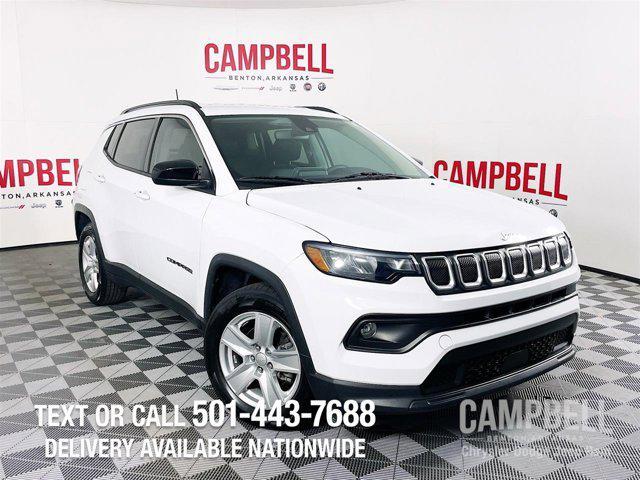 used 2022 Jeep Compass car, priced at $18,972