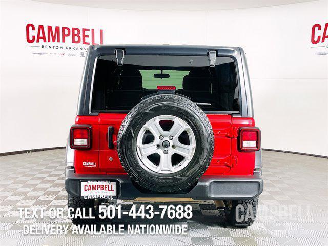 used 2020 Jeep Wrangler Unlimited car, priced at $26,351