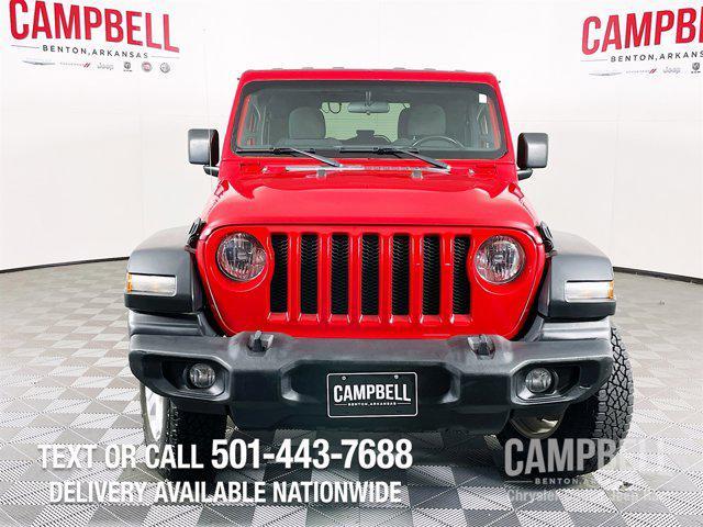 used 2020 Jeep Wrangler Unlimited car, priced at $26,351