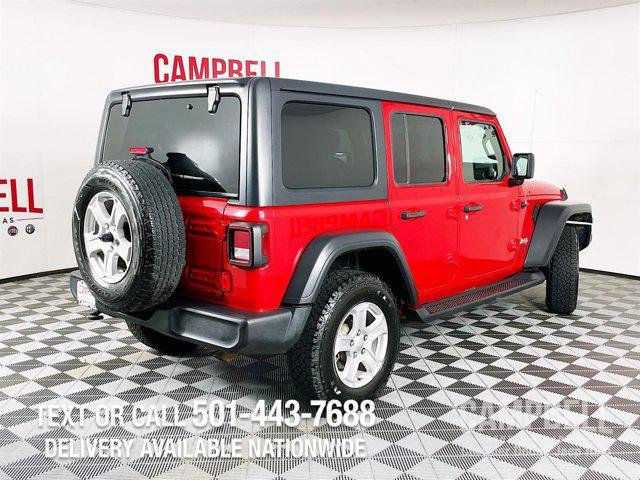 used 2020 Jeep Wrangler Unlimited car, priced at $26,351