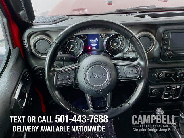 used 2020 Jeep Wrangler Unlimited car, priced at $26,351