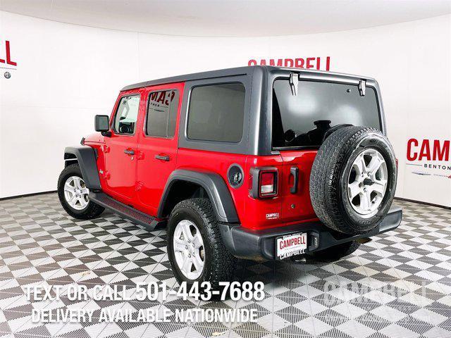 used 2020 Jeep Wrangler Unlimited car, priced at $26,351