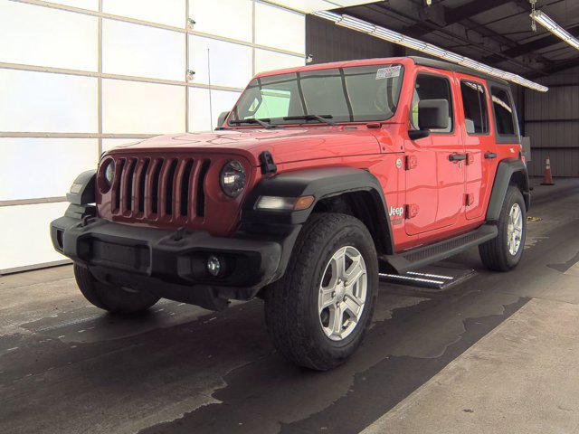 used 2020 Jeep Wrangler Unlimited car, priced at $26,351