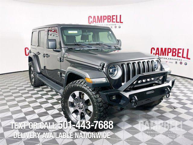 used 2018 Jeep Wrangler Unlimited car, priced at $23,796