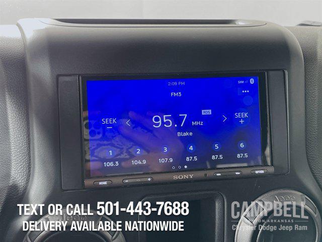 used 2018 Jeep Wrangler JK Unlimited car, priced at $19,221