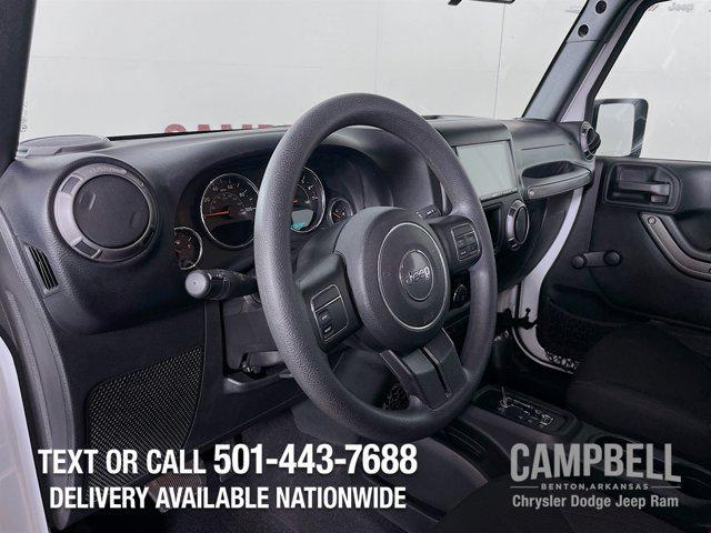 used 2018 Jeep Wrangler JK Unlimited car, priced at $19,221