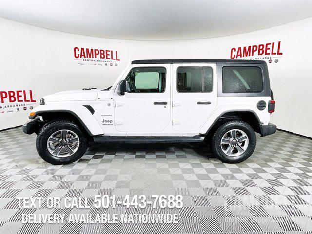 used 2021 Jeep Wrangler Unlimited car, priced at $31,105