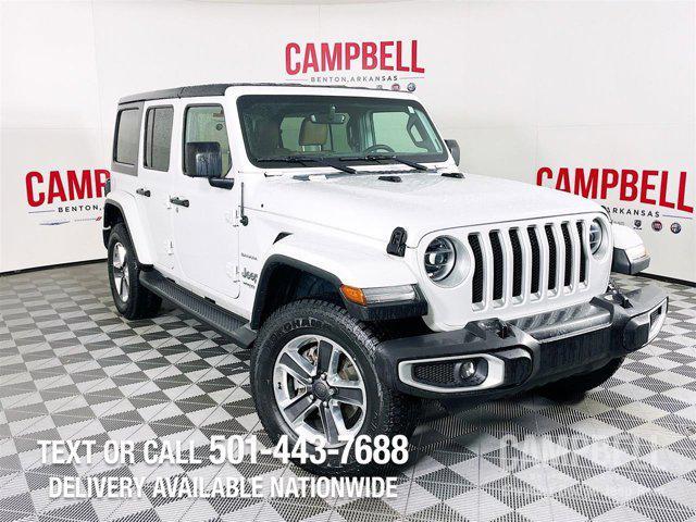 used 2021 Jeep Wrangler Unlimited car, priced at $31,105