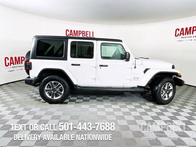 used 2021 Jeep Wrangler Unlimited car, priced at $31,105