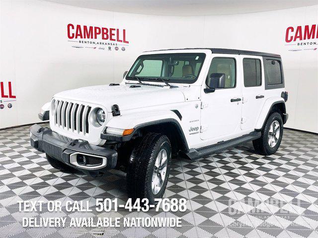 used 2021 Jeep Wrangler Unlimited car, priced at $31,105