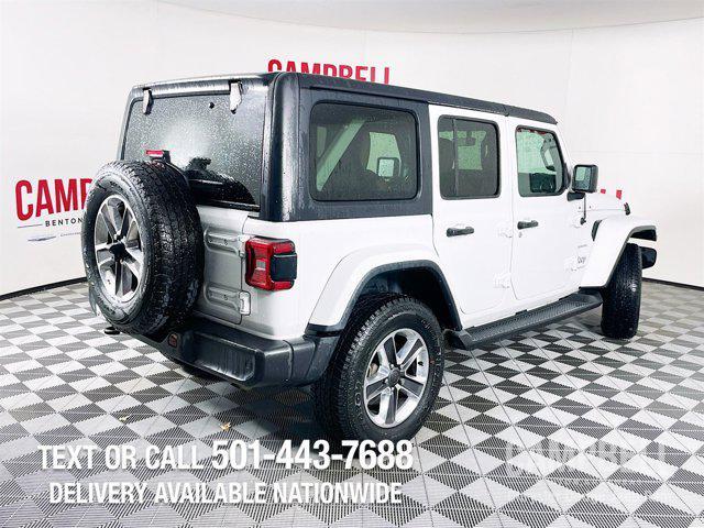 used 2021 Jeep Wrangler Unlimited car, priced at $31,105