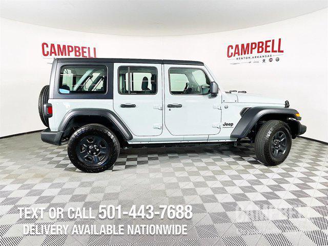 used 2024 Jeep Wrangler car, priced at $39,298