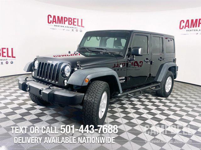 used 2017 Jeep Wrangler Unlimited car, priced at $20,365