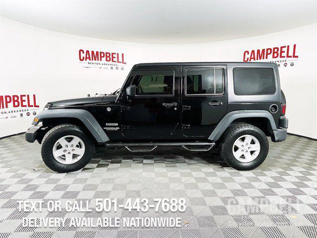 used 2017 Jeep Wrangler Unlimited car, priced at $20,365