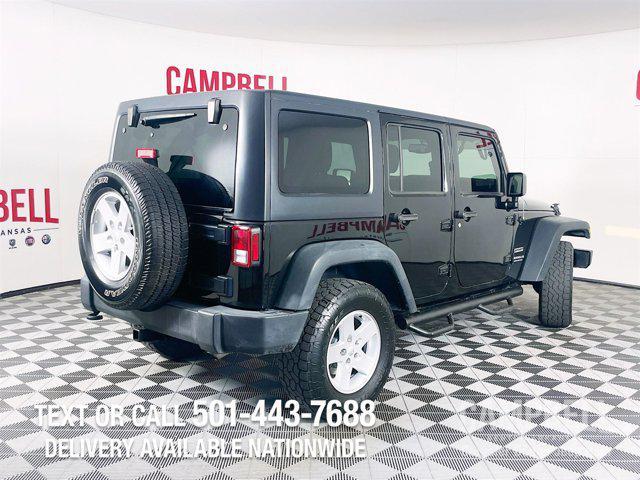 used 2017 Jeep Wrangler Unlimited car, priced at $20,365