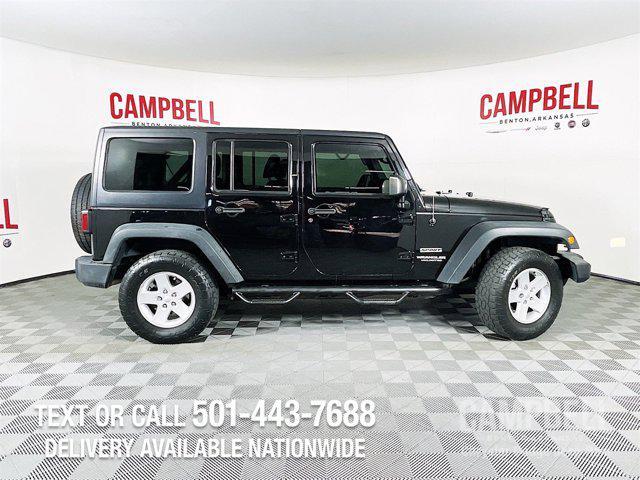 used 2017 Jeep Wrangler Unlimited car, priced at $20,365