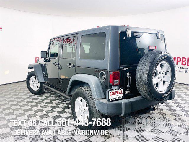 used 2017 Jeep Wrangler Unlimited car, priced at $20,365