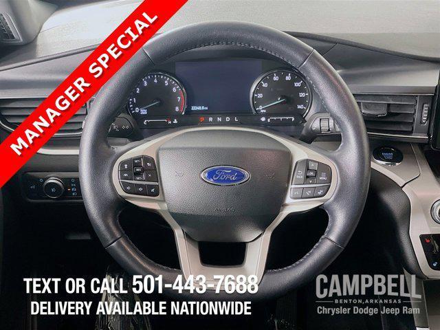 used 2022 Ford Explorer car, priced at $29,870